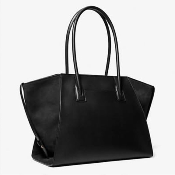 Michael Kors Avril XL Black tote BNWT, large purse, MK, black leather purse - Picture 3 of 11